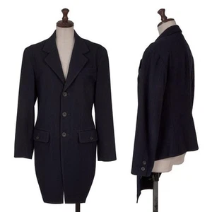 Yohji Yamamoto FEMME Wool Flap Pocket Jacket Size S(K-155988) - Picture 1 of 12