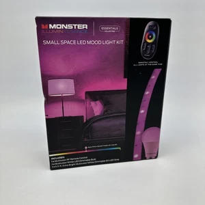 Monster Illuminessence Small Space LED Mood Light Kit w/Remote Control NEW - Picture 1 of 5
