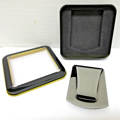 Portatarjetas con clip para dinero inteligente Storus delgada billetera minimalista para hombres regalo en caja $49.99 Foto 1 de 4