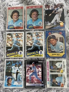 George Brett Lot 15 Karten - Bild 1 von 2