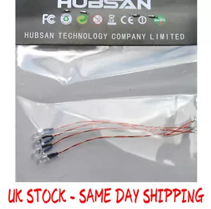 Hubsan X4 LED azules de repuesto x 4. Modelos LED, cámara y FPV H107-A32 - Imagen 1 de 1