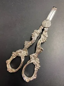 More details for grape scissors silver plated
