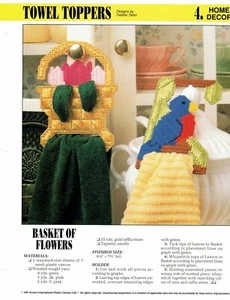 Towel Toppers 2 Plastic Canvas Patterns Crafts Projects By Annies Attic - Picture 1 of 1