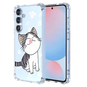 Coque pour Samsung Galaxy A56 5G Mignon Dessin Animé Chat Motif Mode Dessin H... - Photo 1 sur 8
