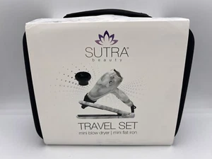 NUEVO Juego de viaje Sutra Beauty secador/mini plancha plana nuevo en caja - Imagen 1 de 12