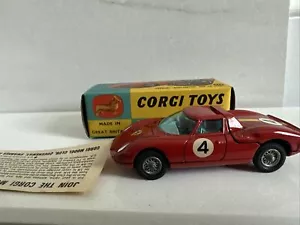 Corgi Toys No. 314, Ferrari 'Berlinetta' 250 Le Man, - Pristine Mint Condition - Picture 1 of 17