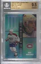 2002 ITG Be A Player Ultimate Memorabilia 3rd Edition Mike Komisarek Rookie RC