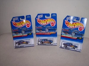 HOT WHEELS - '67 CAMARO - 3 CAR VARIATION LOT - BAD CARDS - NEW - Picture 1 of 4