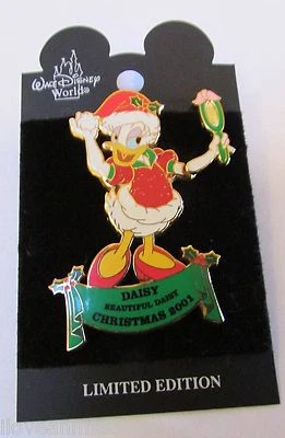 Prendedor Pato Margarita Noche Antes de Navidad Disney WDW Foto 1 de 2