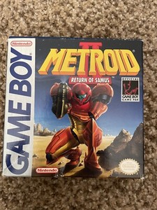 Metroid II: Return of Samus Game Boy 1991 Complete in Box CIB