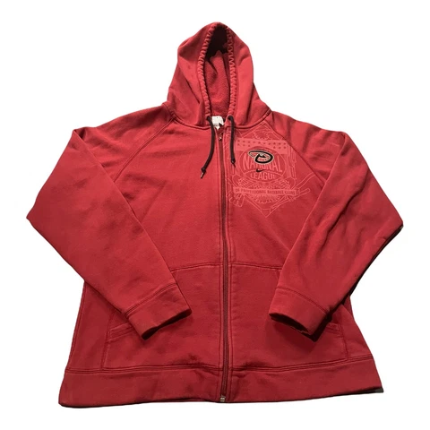 Youth Nike Arizona Diamondbacks MLB Baseball Full Zip Hoodie Sweatshirt XL 16-18 Cover