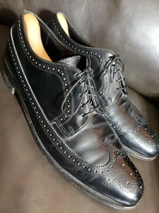 The Florsheim Shoe Imperial Duality Black Leather Oxford Dress Shoe Mens Sz 10C - Picture 1 of 7