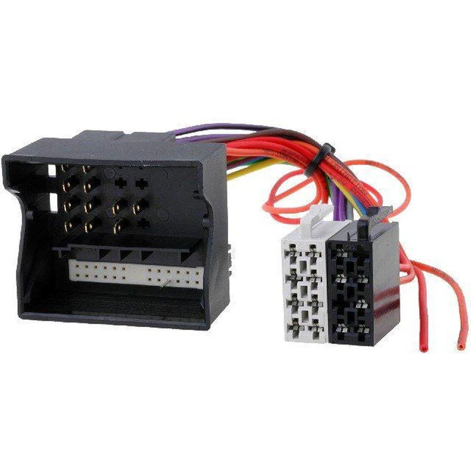 Fiche ISO Autoradio AI28 compatible avec Opel Astra H Corsa C Vectra C 40PIN - Photo 1/1