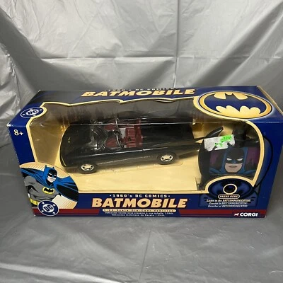 Corgi 1960's Batmobile & Batcommunicator - 1:24 Die-Cast - 2004 - #77502 - NRFB - Image 1 of 4