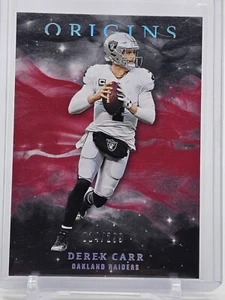 2019 Panini Origins Derek Carr #14/299 Raiders Saints - Picture 1 of 2