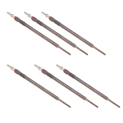 OEM Beru Set of 6 Diesel Glow Plugs 8 mm For Dodge Sprinter 2500 Jeep 3.0 V6 - Image 1 of 4