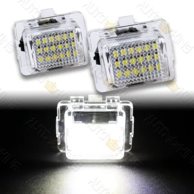 FIT 2010-2012 MERCEDES-BENZ E-CLASS W212 18-SMD LED BRIGHT LICENSE PLATE LIGHT - Image 1 of 4