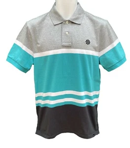 New Vintage NIKE Sportswear NSW Polo Shirt Brushed Cotton Turquoise M - Picture 1 of 3