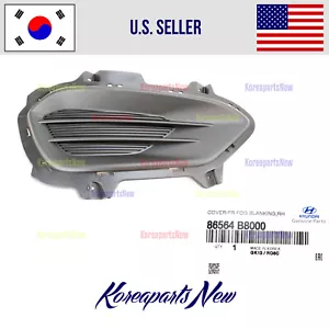 FRONT Bumper Fog Cover Right PASSENR ⭐OEM⭐ Hyundai Santa Fe XL V6-3.3L 2013-2016 - Picture 1 of 2