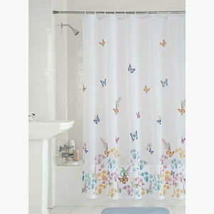 Mainstays Fabric Shower Curtain 70in x 71in , 70in x 72in - Picture 1 of 7