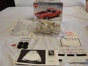 AMT 1970 1/2 Chevy Chevrolet Camaro Z28 1:25 Scale Open Box Factory Bagged Parts - Picture 1 of 11