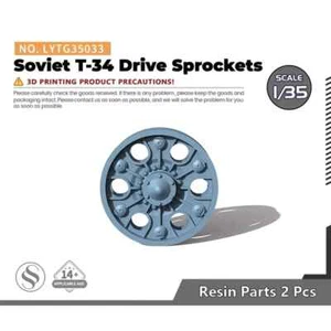 Model Upgrade Parts LYTG033 1/35 Soviet T-34 Drive Sprockets - Picture 1 of 2