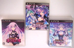 Hyperdimension Neptunia 1 & mk2 & V Victory Set de 3 SEGA Japoneses - Imagen 1 de 10