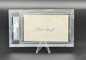 Max West Auto Autograph Index Card PSA / DNA Authentic Boston Braves Reds Pirate - Picture 1 of 3