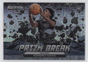 2023-24 Panini Prizm Draft Picks Prizm Break Mojo Prizm /25 Kendric Davis #12