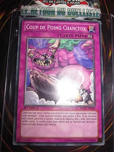 YU-GI-OH! COMMUNE COUP DE POING CHANCEUX REDU-FR080 MINT EDITION 1 FRANCAIS - Bild 1 von 1