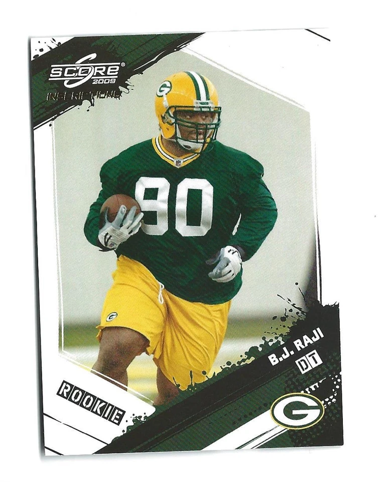 2009 Score Inscriptions #311 B.J. Raji RC Rookie Packers /999 - Image 1 of 1
