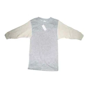 Gymboree Cozy Heather Gray Ivory Sweater Sleeve Sweatshirt Dress Small NWT - Picture 1 of 7