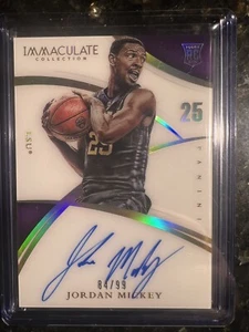2015 Panini Immaculate Collegiate Numbers /99 Jordan Mickey #378 Rookie Auto RC - Picture 1 of 2
