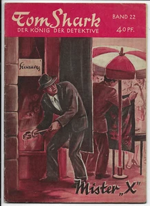 Tom Shark el rey de los detectives n.o 22 de 1951 - CUADERNO DE NOVELA CRIMINAL ORIGINAL - Imagen 1 de 2