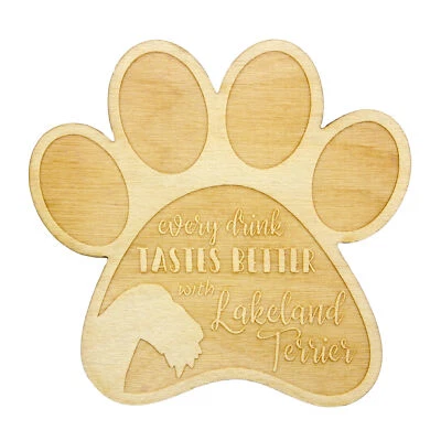 Lakeland Terrier sous-verre en contreplaqué Art-Dog Foto 1 de 4