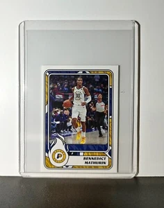 Bennedict Mathurin 2024-25 Panini NBA #193 Sticker Card Indiana Pacers - Picture 1 of 2