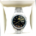 Montre-bracelet Orient calendrier automatique cristal AAA Japon Vintage Service