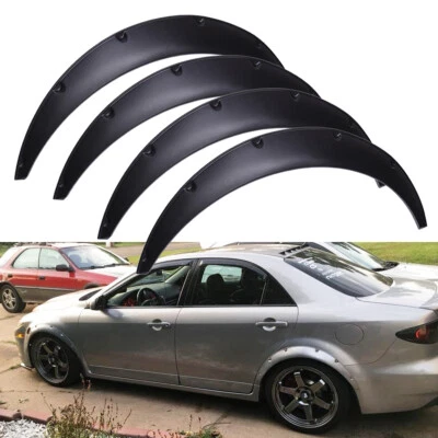 Kit de carrocería extra ancha para Mazda 6 MX-5 Miata guardabarros llamaradas arco de rueda 3,5" 90 mm EE. UU. Foto 1 de 4