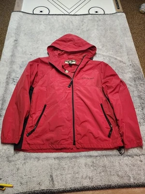 Budweiser North End Mens  XL Red Jacket Waterproof All Climate Wear Ezem System - Image 1 of 4
