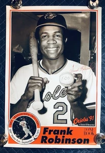 Baltimore Orioles FRANK ROBINSON 500 Home Run HR Poster 33”x22” - Picture 1 of 2