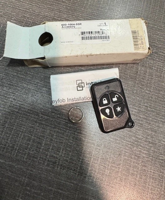 Interlogix Micro KeyFob 600-1064-95R - Image 1 of 1