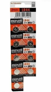 9 NEW LR44 MAXELL A76 L1154 AG13 357 SR44 303 BATTERY FRESHLY NEW - USA Seller - Picture 1 of 5