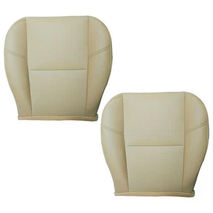 For 2007 - 2014 Cadillac Escalade Driver $ Passenger Seat Bottom Leather Covers - Foto 1 di 9