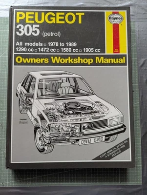 Peugeot 305 (Petrol) 1978-1989 Haynes Owners Workshop Manual - Image 1 of 4