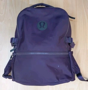 LULULEMON New Crew Backpack 22 L Size 15" Laptop Padded Purple Burgundy - Picture 1 of 14