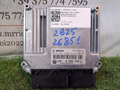 CENTRALINA MOTORE PER BMW Serie 3 E91 Touring 8506438-01 / 0281016110 N47D20C d - Immagine 1 di 4
