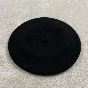 Kangol Hut Baskenmütze tailliert Herren schwarz Wolle klassisch England Designer Streetwear - Bild 1 von 3