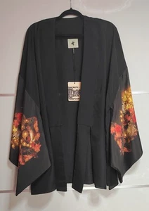 One Teaspoon Black Kimono Deer - Picture 1 of 12