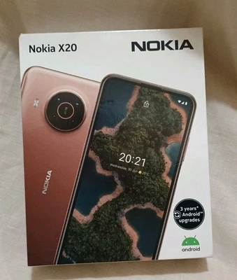 Nokia X20 5G Phone- 128GB/6GB - Nordic Blue - Dual-Sim - Unlocked . Android 14 - Image 1 of 4
