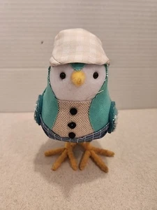 Target Spring Spritz 2018 Tela Pájaro Amapola Azul Featherly Friends ¡Sin etiqueta! - Imagen 1 de 5